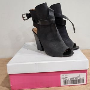 Lurina Ankle Booties in Black